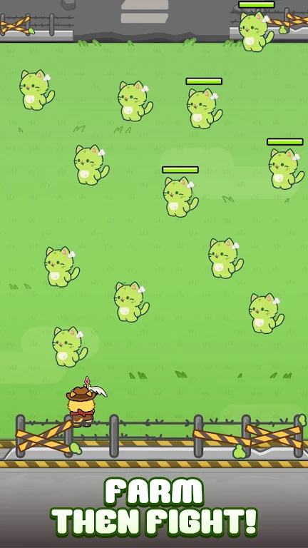 Farm Cat : Zombie Defense游戏场景