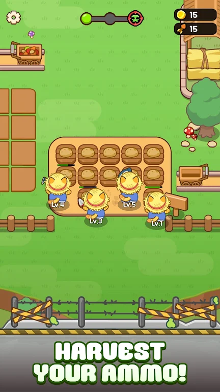 Farm Cat : Zombie Defense游戏画面