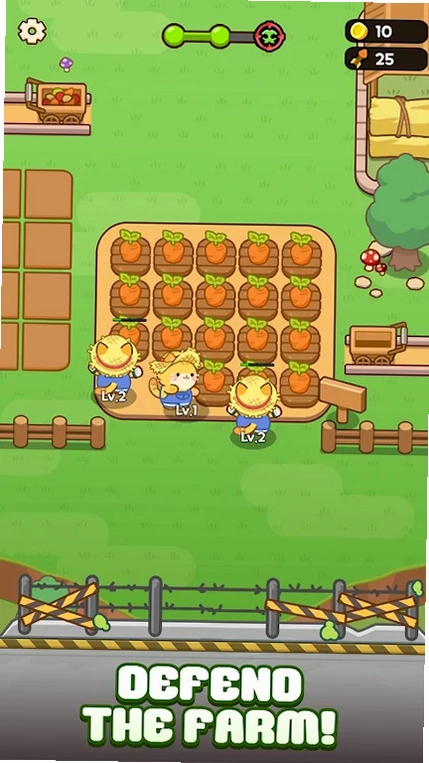 农场猫僵尸防御手游(Farm Cat : Zombie Defense)预览图