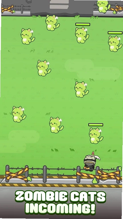 农场猫僵尸防御手游(Farm Cat : Zombie Defense)预览图