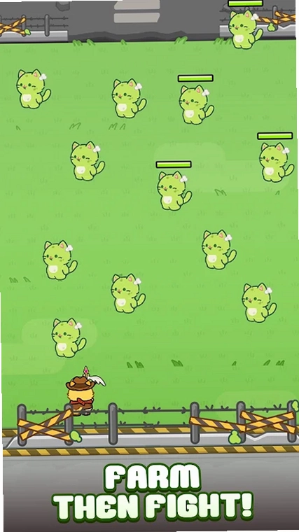 农场猫僵尸防御手游(Farm Cat : Zombie Defense)预览图