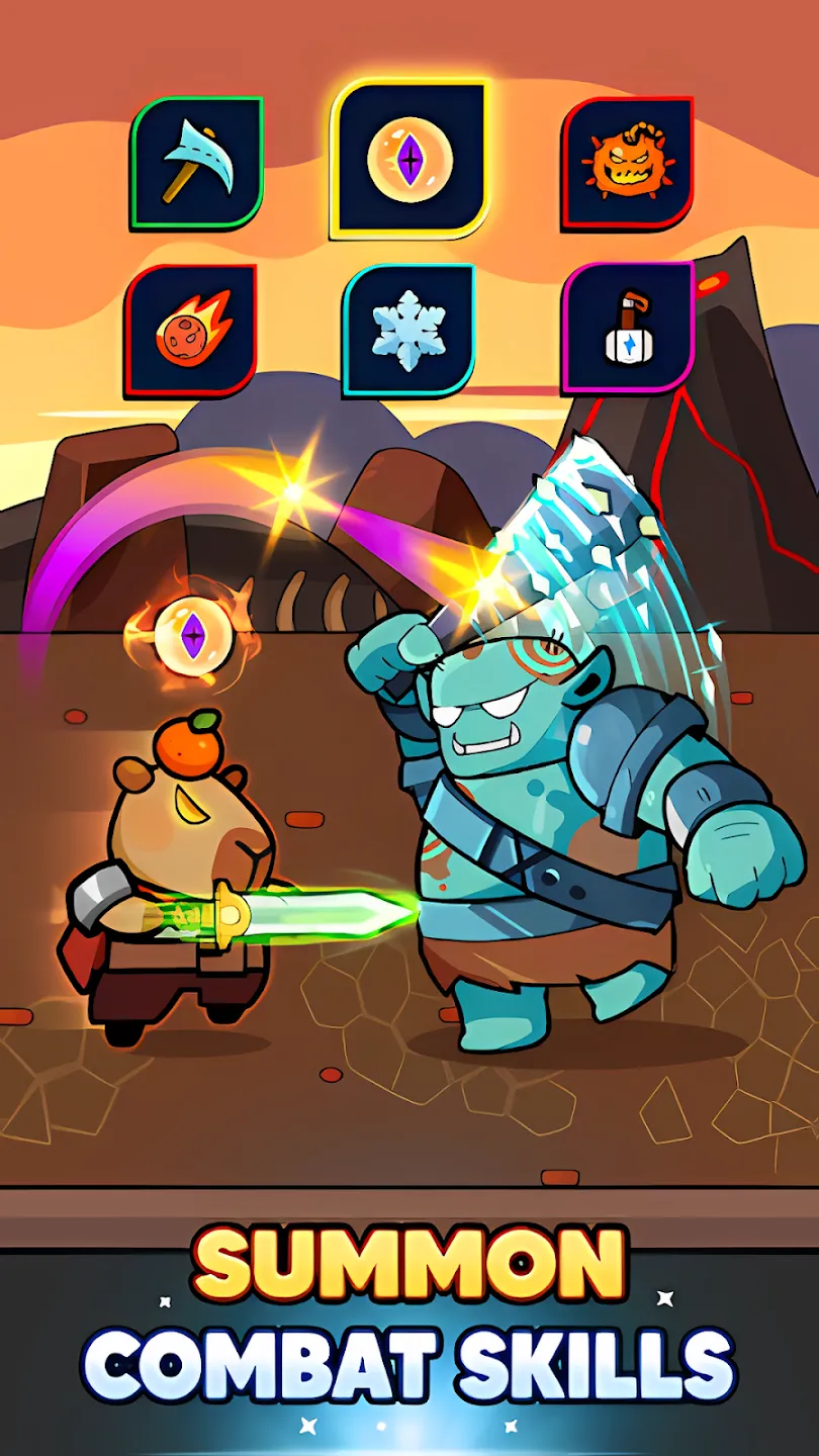 水豚幸存者自动战斗实景