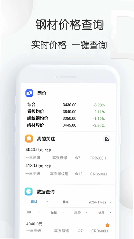 钢材价格通官方版预览图