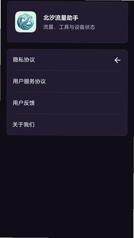北汐流量助手预览图