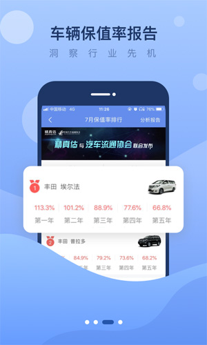 精真估二手车预览图