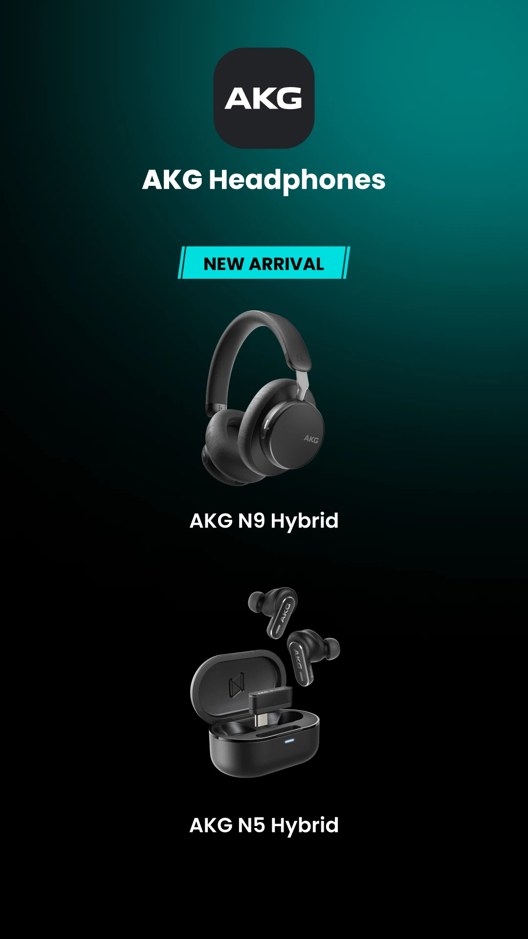 AKG Headphones界面预览