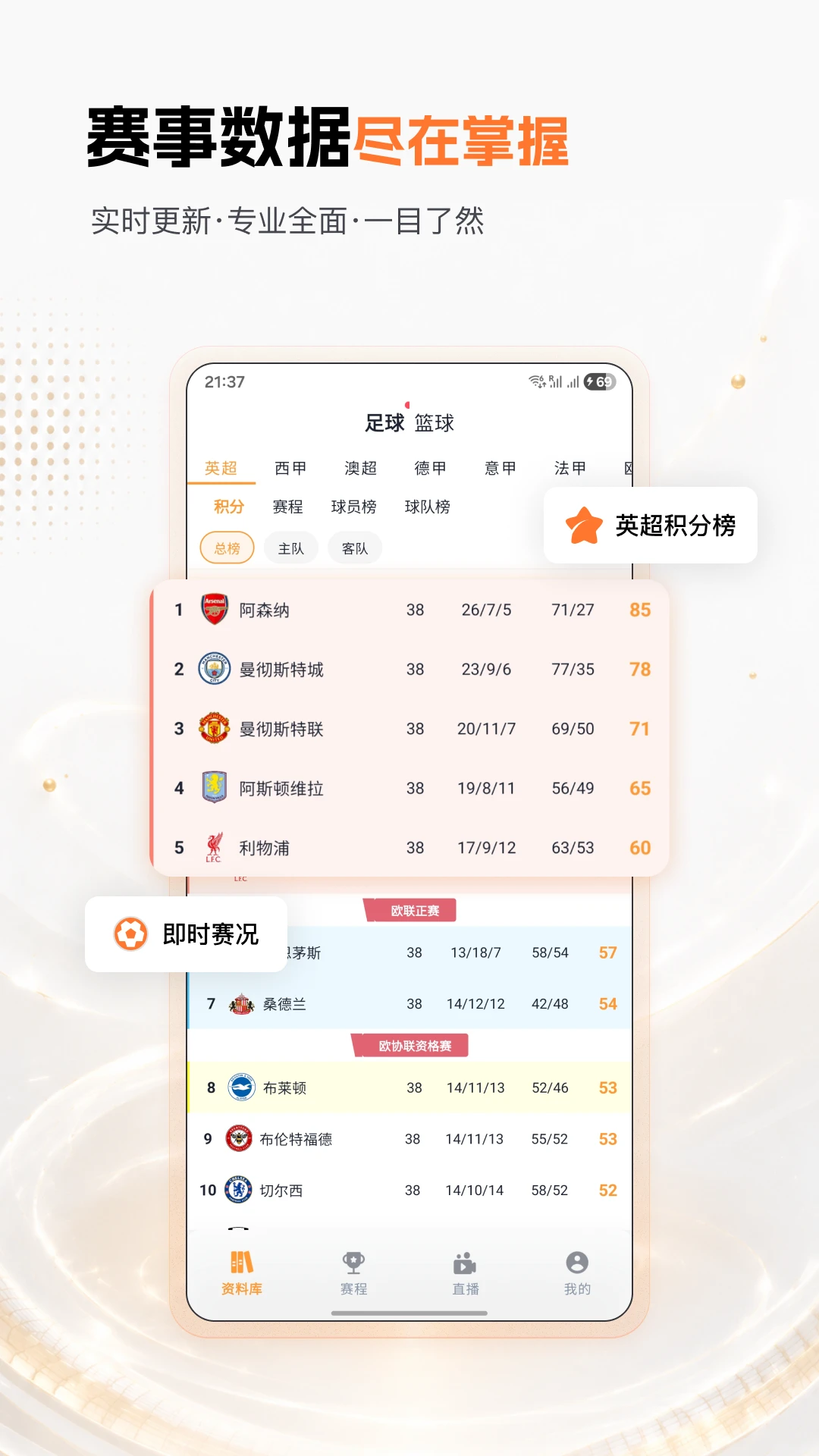 汇星体育球队数据