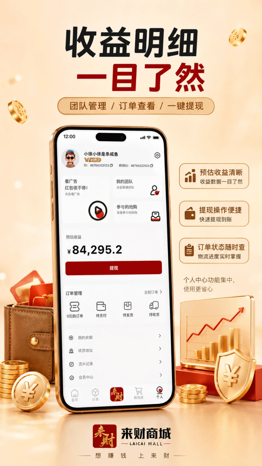 来财商城会员权益