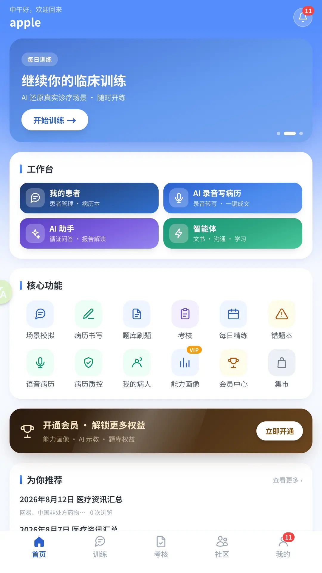 赛华佗训练界面