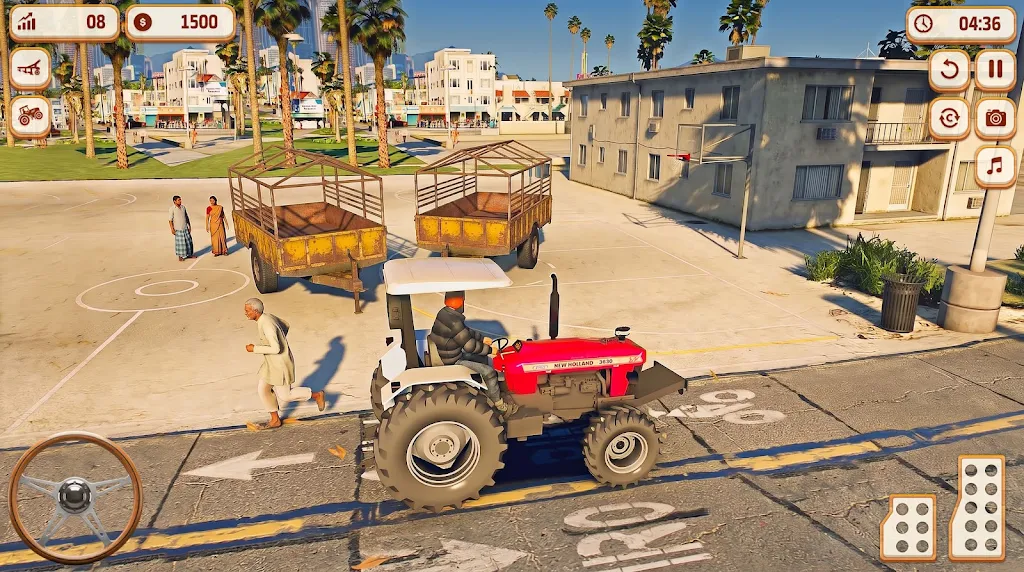 Indian Tractor Game Farming 3d截图
