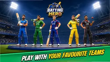 击球英雄板球游戏最新版(Batting Hero)预览图