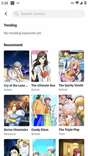 MangaSway漫画app预览图