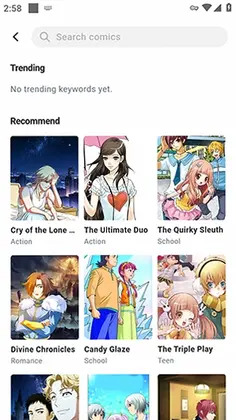 MangaSway漫画app预览图
