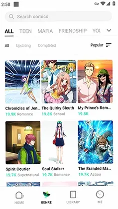 MangaSway漫画app预览图
