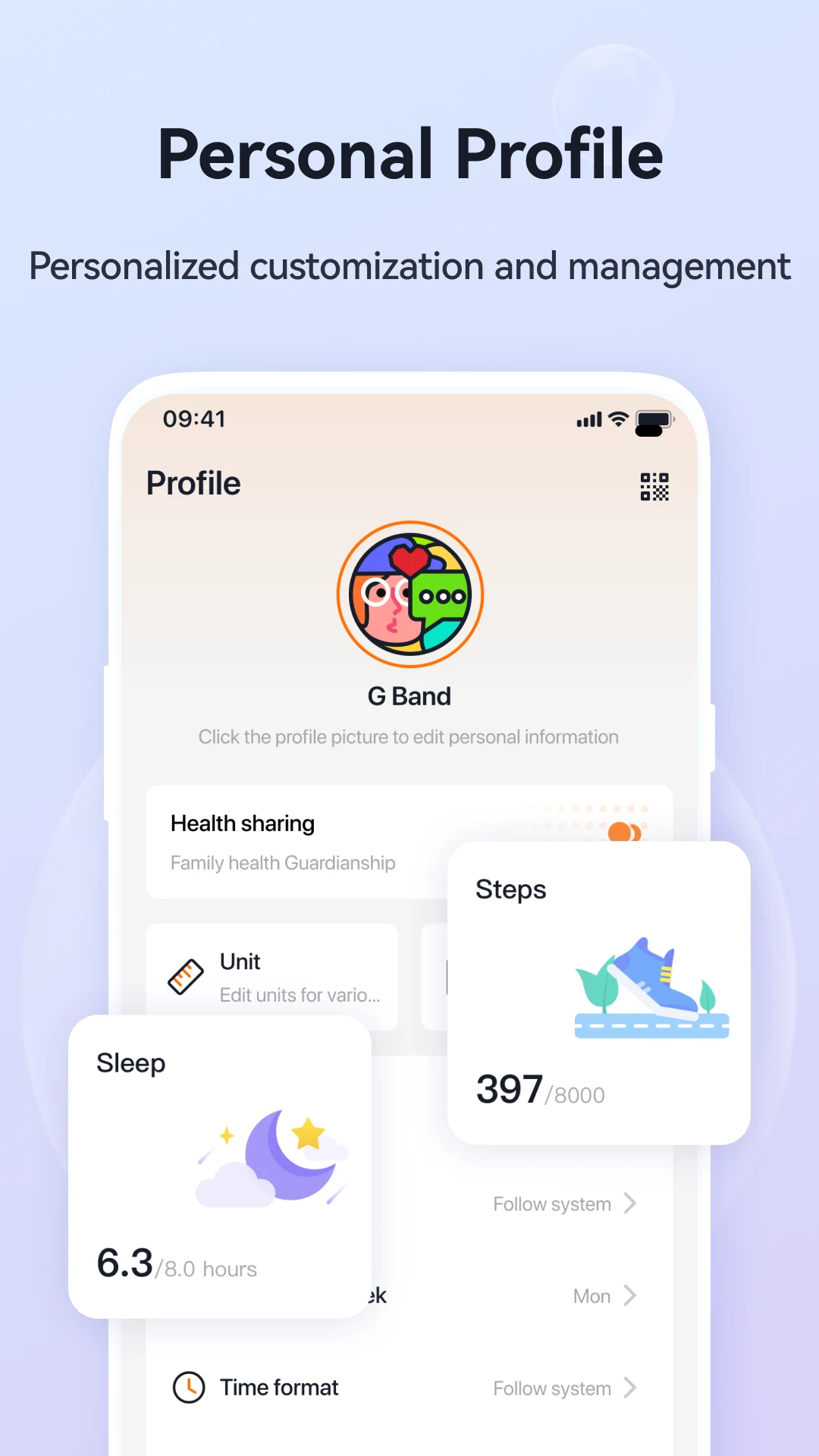 G Band消息通知