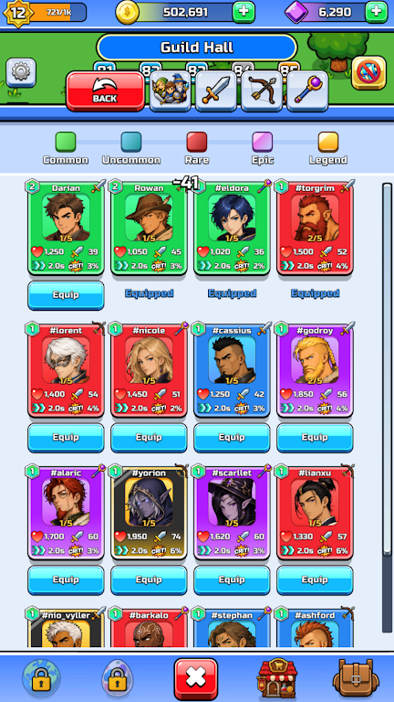 Loot Guild(战利品公会)英雄升星