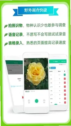 北极花生物调查app预览图