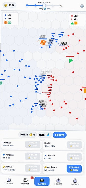 闲置战场Idle Battlegrounds预览图