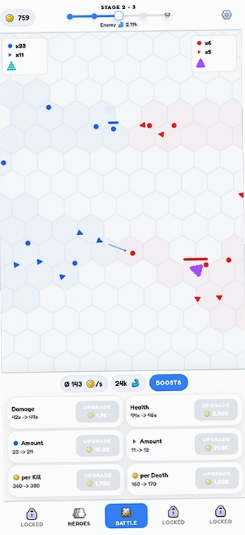 闲置战场Idle Battlegrounds预览图