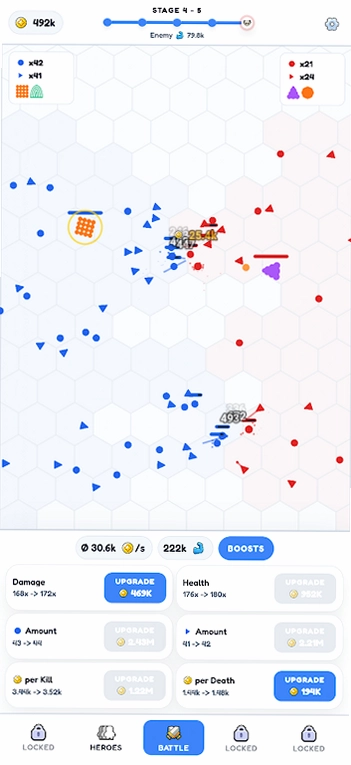 闲置战场Idle Battlegrounds预览图