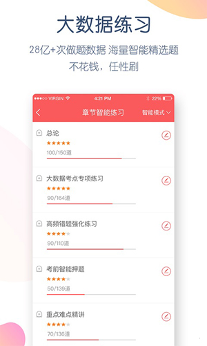 经济师万题库功能展示