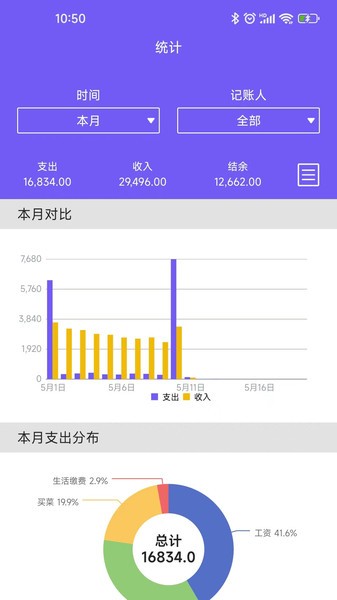 可牛记账秒记功能