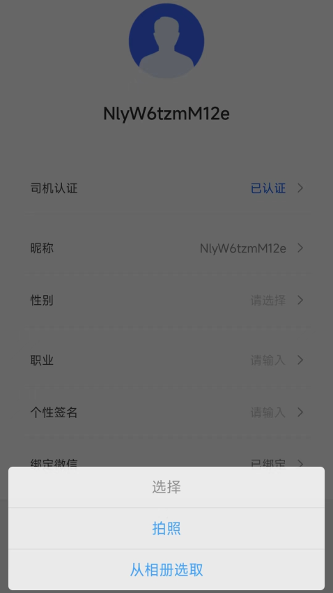司机点点车主界面预览