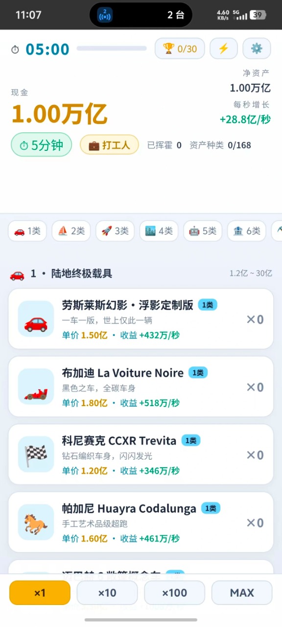 我是马斯克资产展示