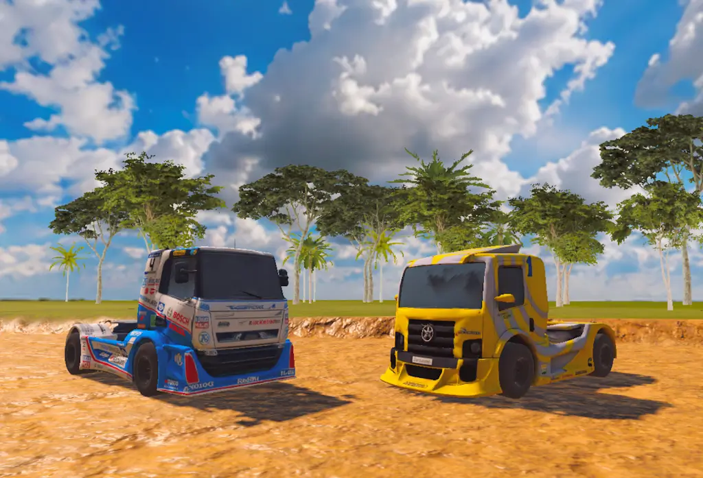 Offroad Truck Racing画质设置界面