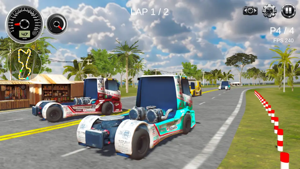 Offroad Truck Racing赛道实景截图