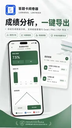 答题卡阅卷器最新版预览图
