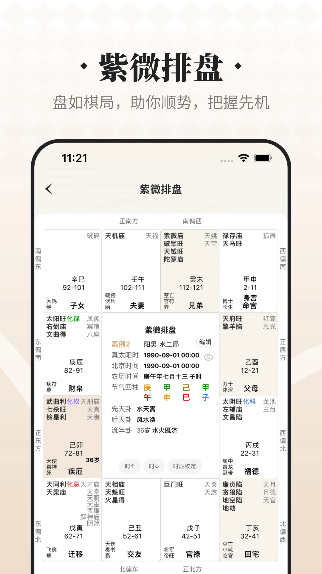 吉真倪师天纪排盘