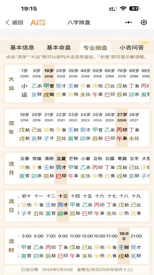 添吉八字百科功能