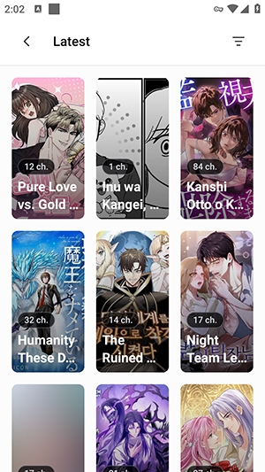 MangaTime漫画详情页面