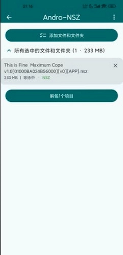 Andro NSZ解包器最新版预览图
