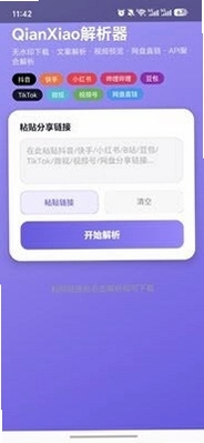 QianXiao解析器(浅笑解析器)预览图