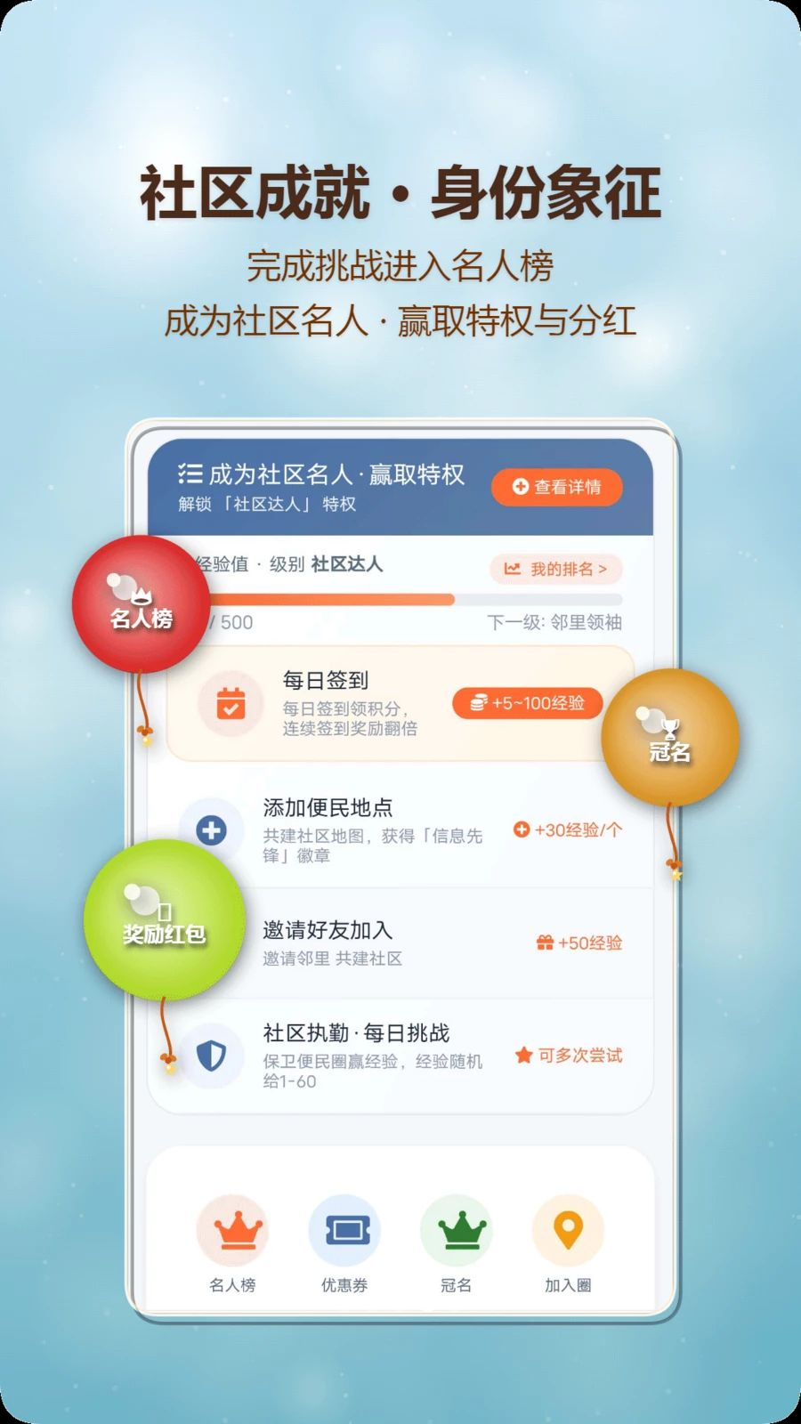 晰邻生活圈便民地点