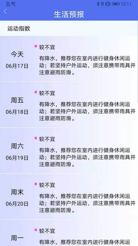 趣味天气预报15天预报功能
