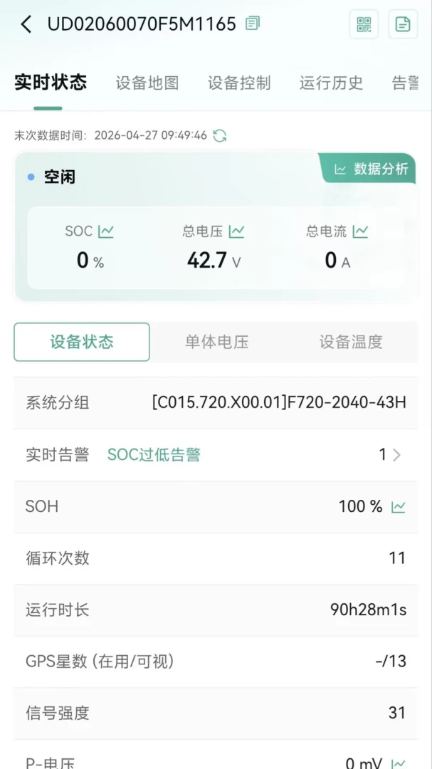 UDAN IBATT电池管理功能