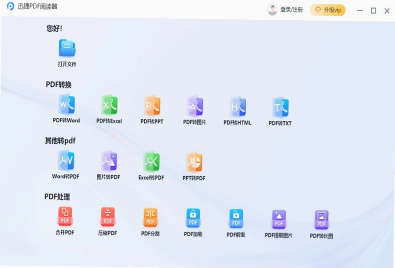 迅捷PDF阅读器最新版预览图