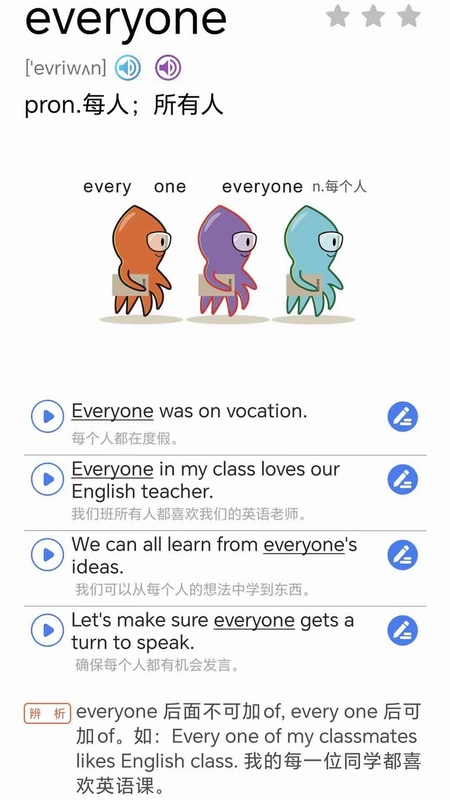 初中英语单词七年级预览图