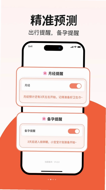 青芒大姨妈月经期备孕怀孕管家预览图