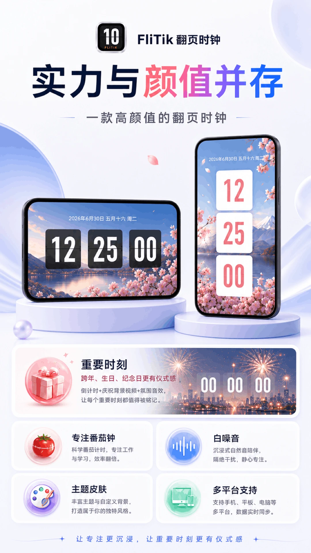 FliTik翻页时钟预览图