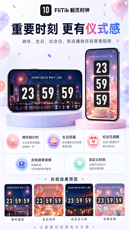FliTik翻页时钟预览图