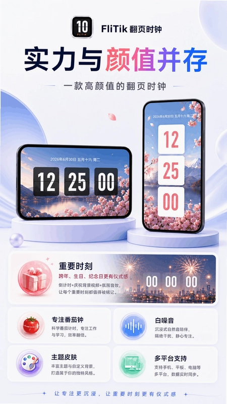 FliTik翻页时钟预览图
