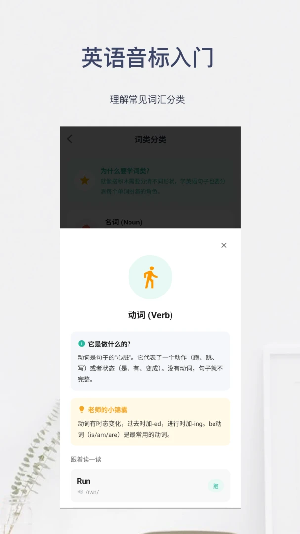 英语音标入门对比