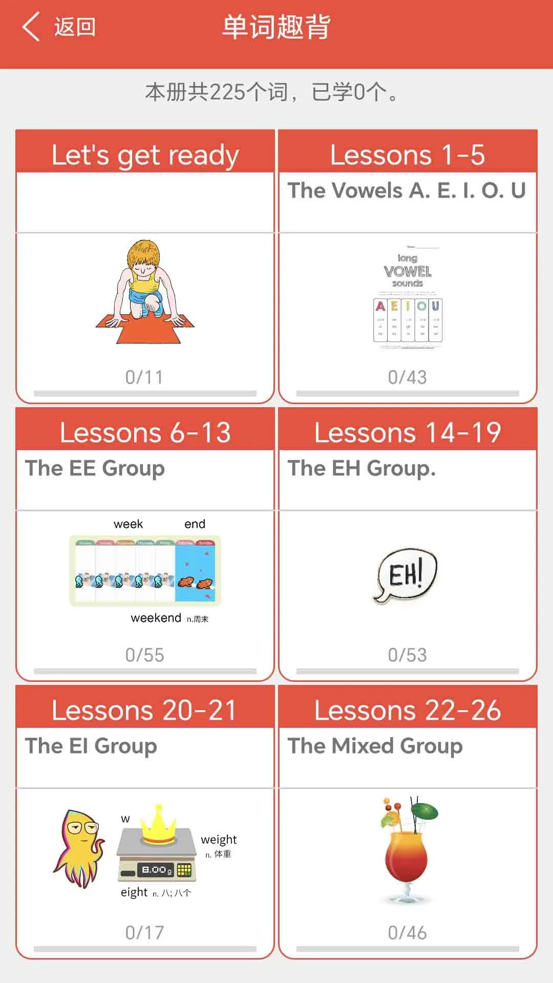 牛津少儿英语同步课堂学习内容