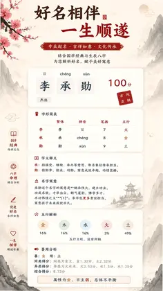 拾光宝宝起名取名预览图