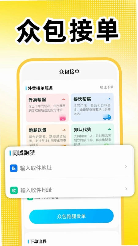 外卖配送骑手预览图