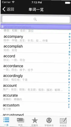 四级重要单词预览图